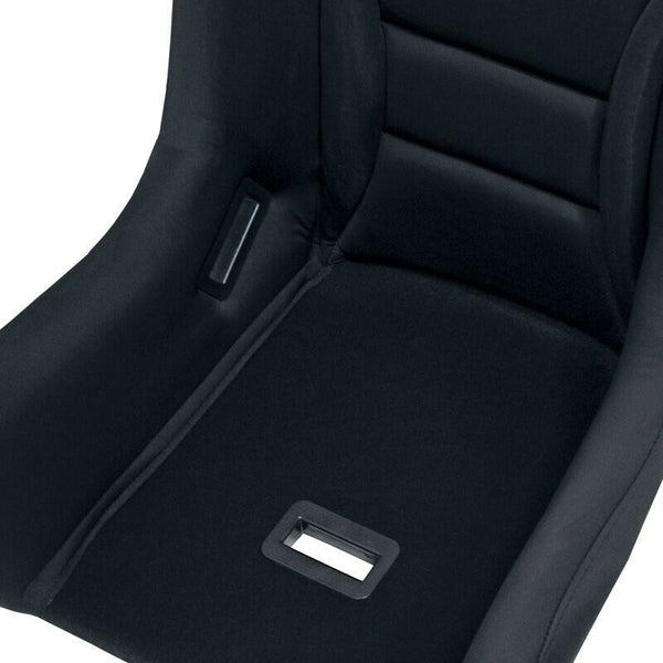 AUTOSTYLE x1 Univ Single Sports Bucket Seat Black fibreglass back-rest runners