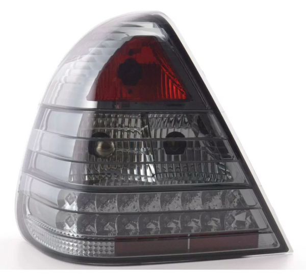 FK Paar Set LED-Rückleuchten Mercedes C-Klasse W202 96-00 schwarz LHD inkl. Kabelbaum