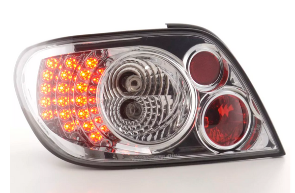 FK Pair Set LED Rear lights Citroen Xsara hatchback type N6 97-03 chrome LHD