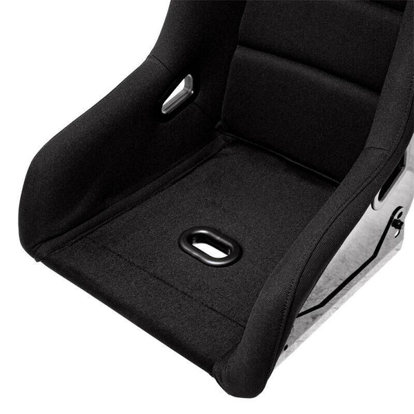 AUTOSTYLE x1 Univ Single Sports Bucket Seat Black fibreglass back-rest runners