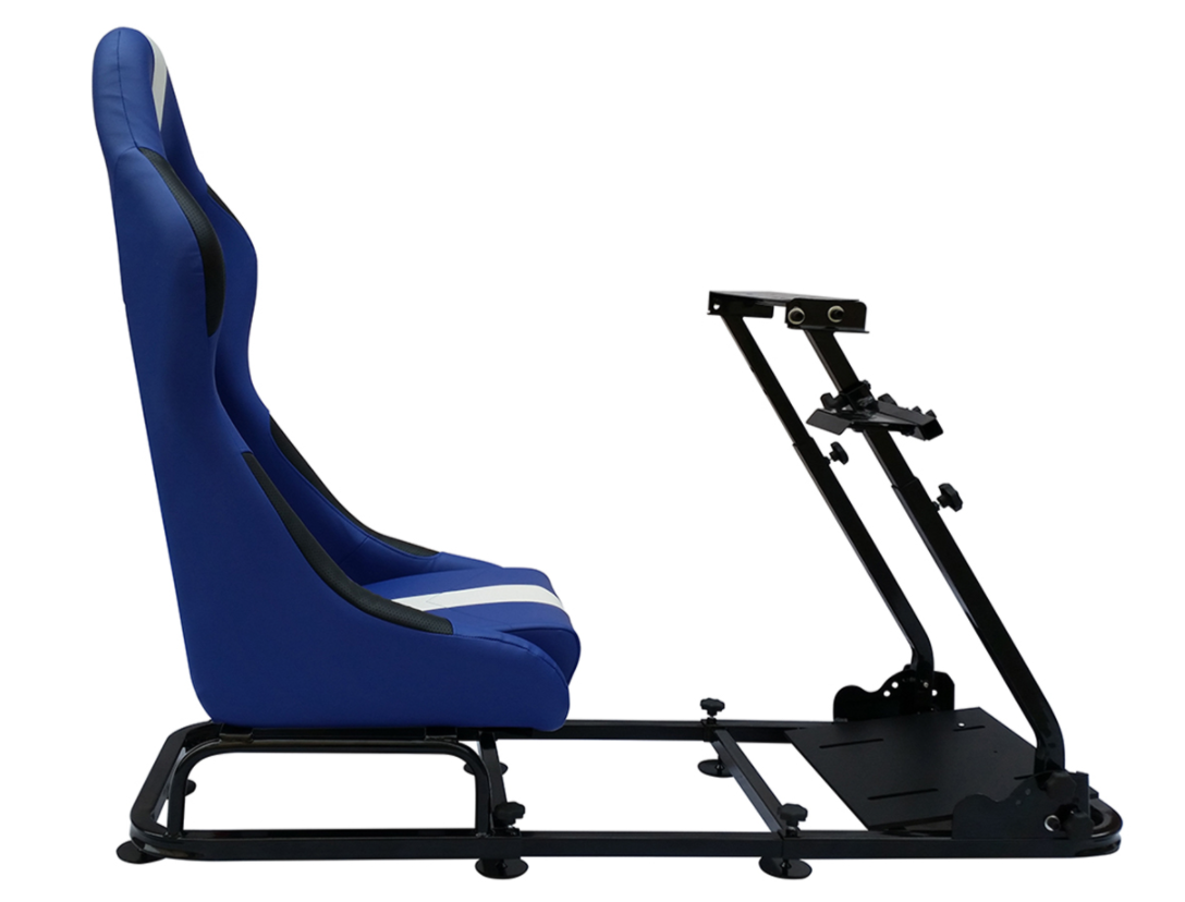 FK Blue Stripe Simulator Stuhl Rennsitz Fahrspiel PC F1 Gaming Wheel 