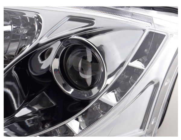 FK Paar LED DRL-Scheinwerfer Audi TT 8N 99–06 Chrom 1,8 3,2 Quattro LHD 10 Pin