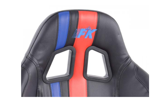 FK Universal Lux Motorsport Recline Bucket Seats Black Red Stripe Car 4x4 Van