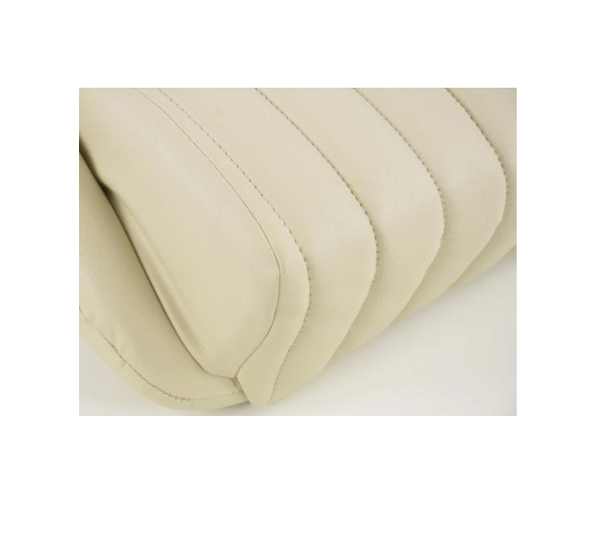 FK Pair Cream Beige Classic Car Retro Speedster Car Bucket Seats & Rails