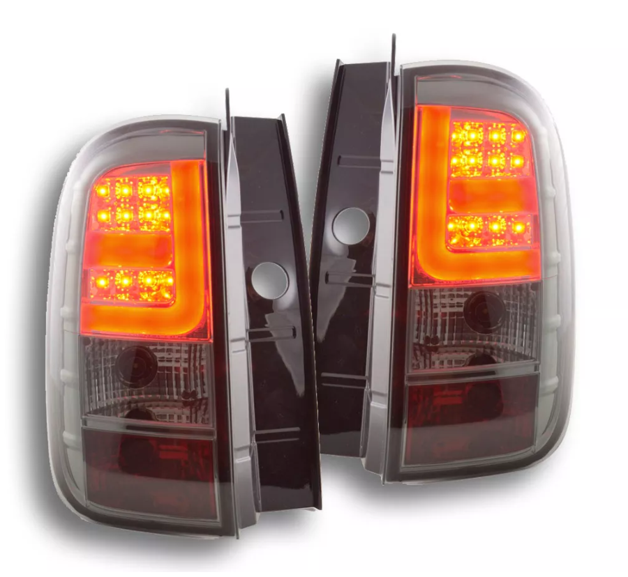 FK Pair LED Lightbar Rear Lights Dacia Duster 2010+ black edit Plug & Play LHD