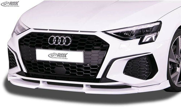 RDX VARIO-X Frontstoßstangenspoiler Audi A3 8Y S-Line &amp; S3 Lip Splitter Volant