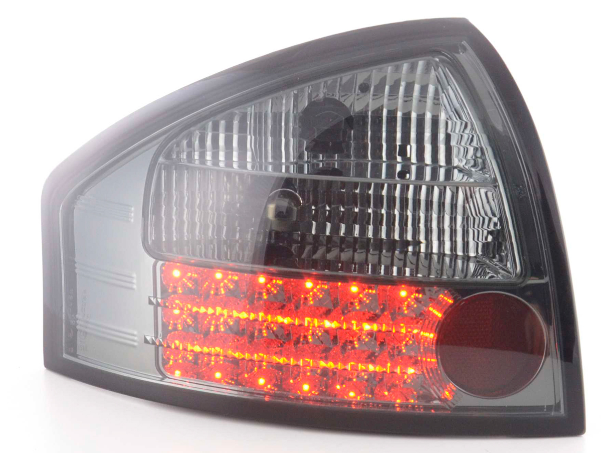 FK Automotive Paar LED-Rückleuchten Audi A6 4B 97-03 schwarz A6 C5 LHD S6