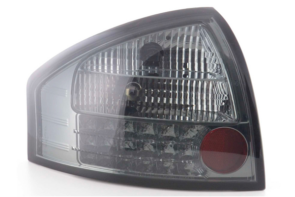 FK Automotive Paar LED-Rückleuchten Audi A6 4B 97-03 schwarz A6 C5 LHD S6