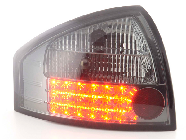 FK Automotive Paar LED-Rückleuchten Audi A6 4B 97-03 schwarz A6 C5 LHD S6