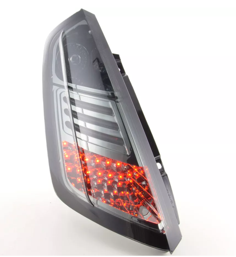 FK Set LED REAR Lights Fiat Grande Punto 199 05+ black Plug & Play LHD