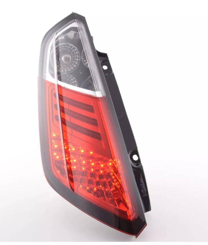 FK Set LED REAR Lights Fiat Grande Punto 199 05- clear / red Plug & Play LHD