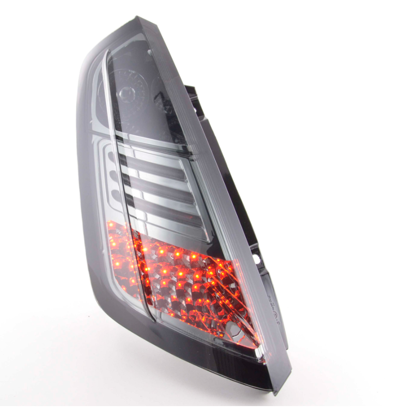 FK Set LED REAR Lights Fiat Grande Punto 199 05+ black Plug & Play LHD