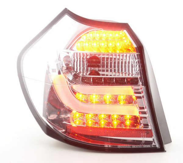 FK Set BMW E81 E87 FACELIFT 1 SERIES 07-11 RAUCHE ROTE LED-LICHTBAR-RÜCKLEUCHTEN