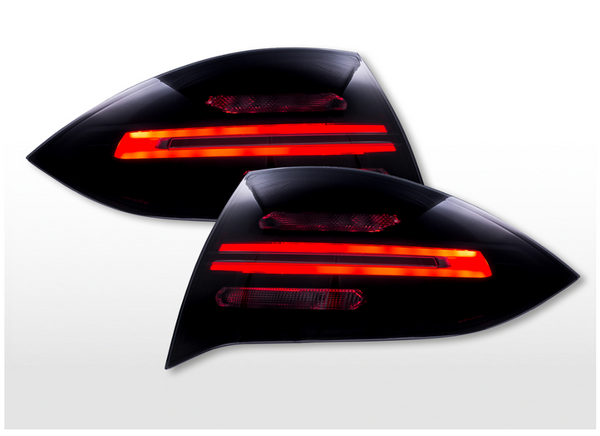 FK Pair LED DRL Lightbar Rear Lights Porsche Cayenne 92A 2011-2014 Smoke Ed LHD