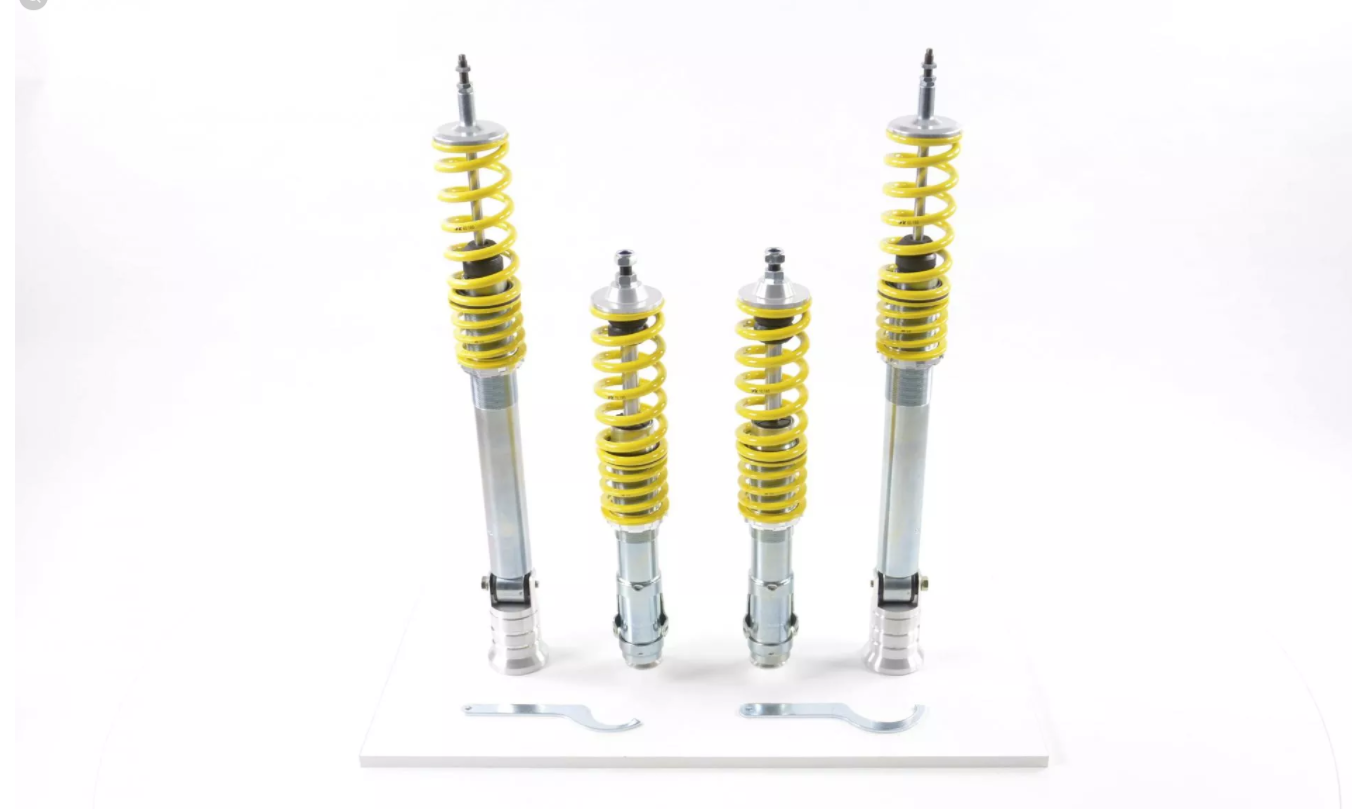 FK AK Street Coilovers Adj Lowering VW Golf 3 + Cabrio 91-01 MK3 1H1 1E7 55-85mm