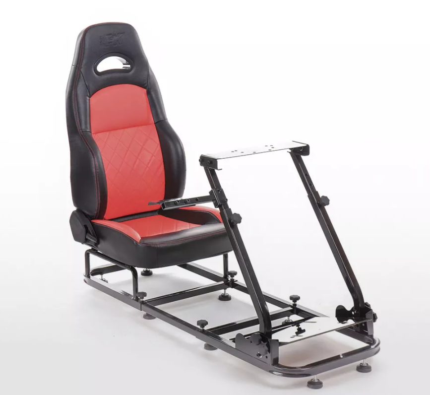 Sim Chair Racing Seat Driving Game Console PC F1 VR Steering Wheel Pedals Shift