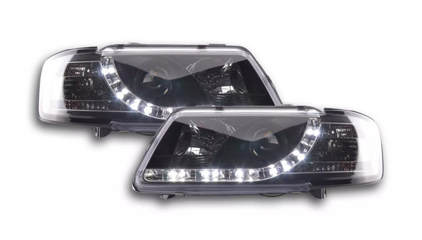 FK Pair LED DRL Lightbar Headlights Audi A3 8L 96-00 black edition S3 S-Line LHD