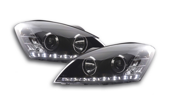 FK Set Headlights LED Projector DRL Kia ceed Cee'd 5-dr ED 06-09 black LHD