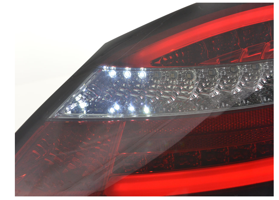 FK Paar LED-Rückleuchten Porsche Boxster 987 04–09, animierte Seq-Blinker, LHD