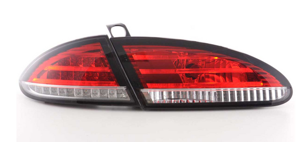 FK LED Rückleuchten Lightbar Seat Leon 2 MK2 1P 05-09 rot klar Light Bar LHD