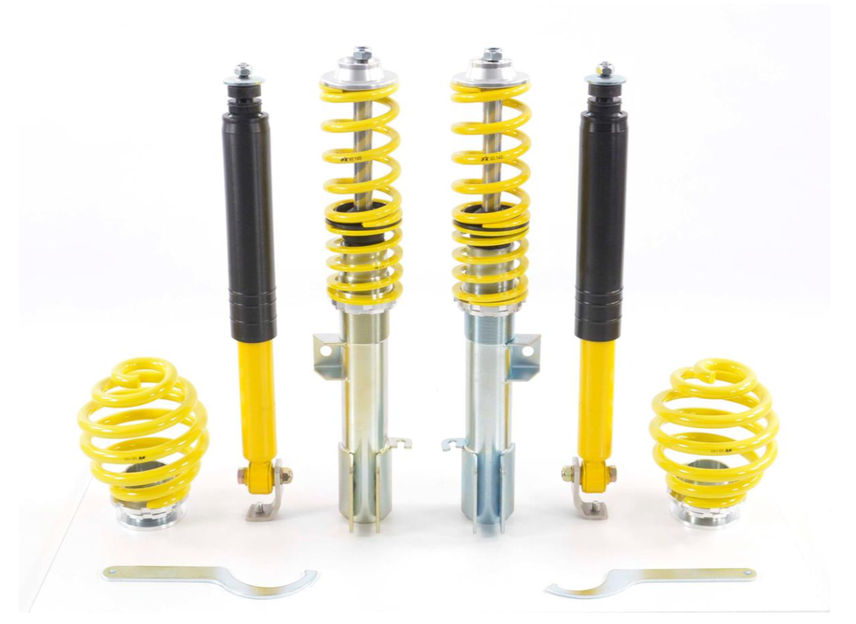 FK AK Street Coilover Lowering Spring Suspension Kit Opel Corsa C 00-06