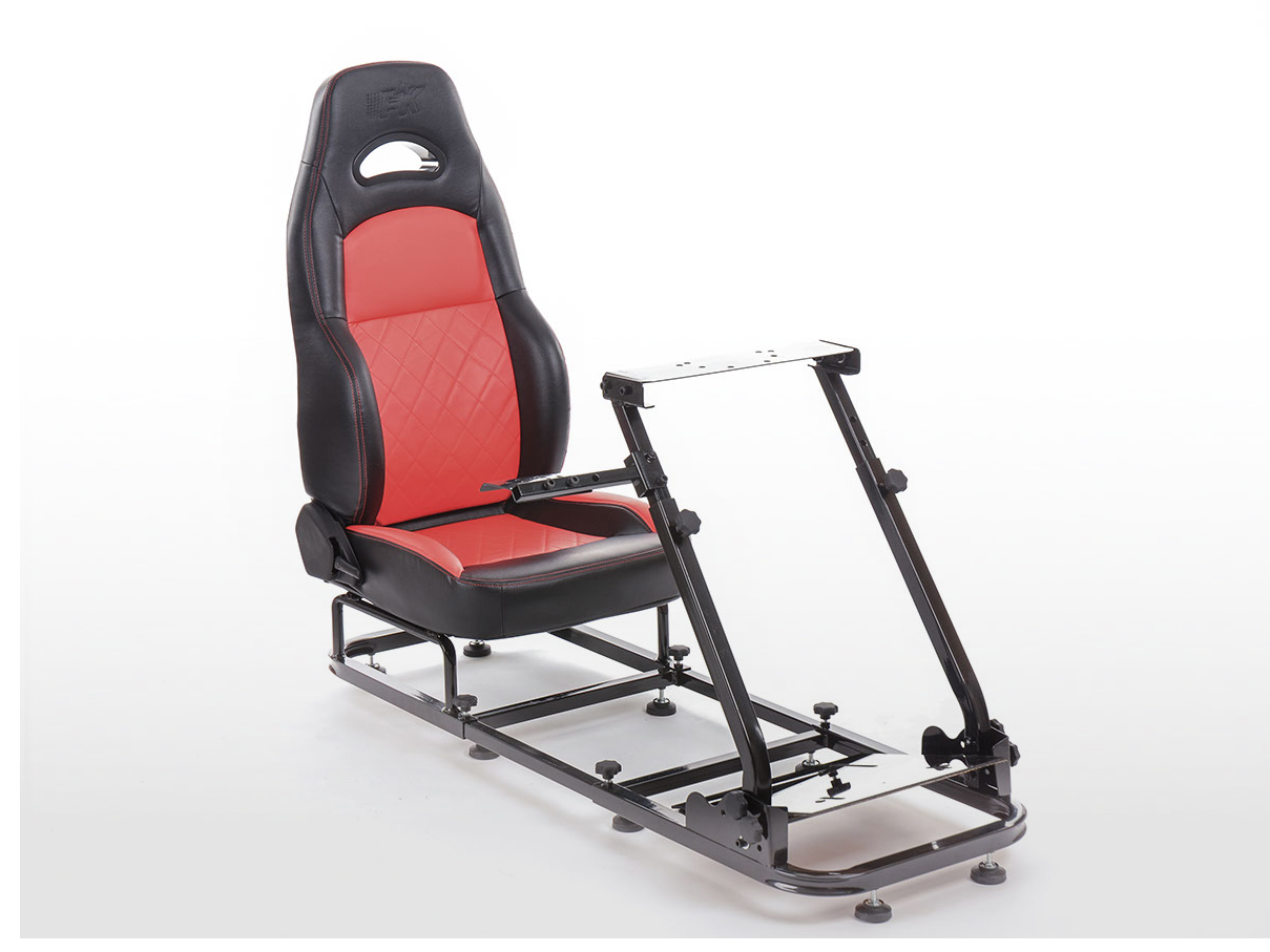 Sim Chair Rennsitz Fahrspiel Xbox Playstation PC VR Lenkradpedale 