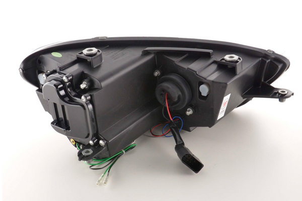 FK Paar LED DRL Lichtleiste Scheinwerfer Lichtleiste VW Scirocco 3 Mk3 13 08+ schwarz