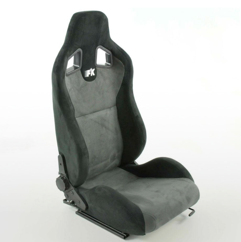 FK Universal Motorsport Recline Bucket Seats Creme/Grau Auto 4x4 90 110 T4 T5