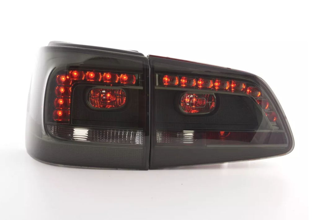 FK Set LED Lightbar REAR LIGHTS VW Touran 1T 2011+ Black Smoke LHD