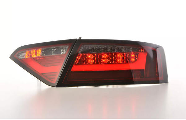 FK Set LED REAR Lightbar DRL LIGHTS Audi A5 8T 8TA 8F Coupe Sportback 07-11 Red