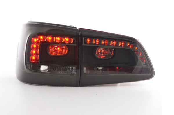 FK Set LED Lightbar RÜCKLEUCHTEN VW Touran 1T 2011+ Black Smoke LHD