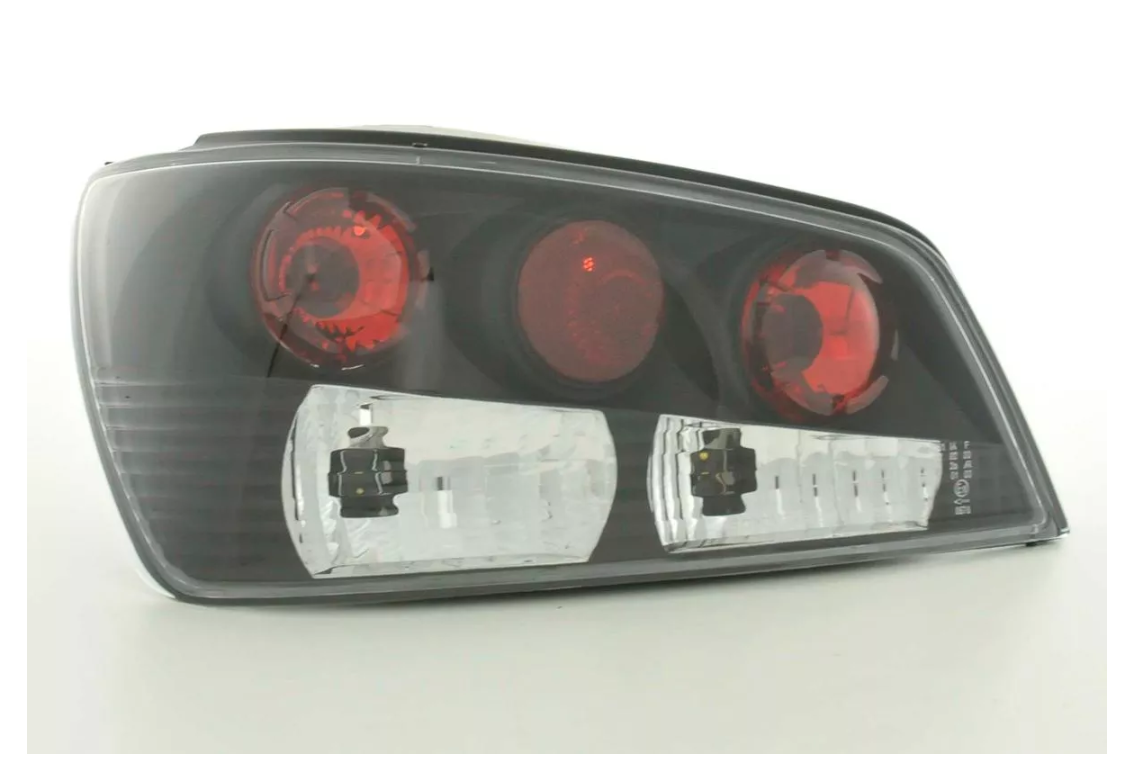 FK Pair Set Rear lights Peugeot 306 type 7 93-97 black LHD