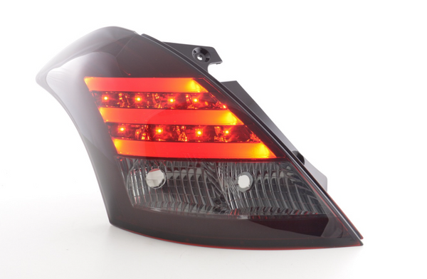 FK Paar LED DRL Rückleuchten LightBar Suzuki Swift Sport 11-13 rot schwarz FZ NZ