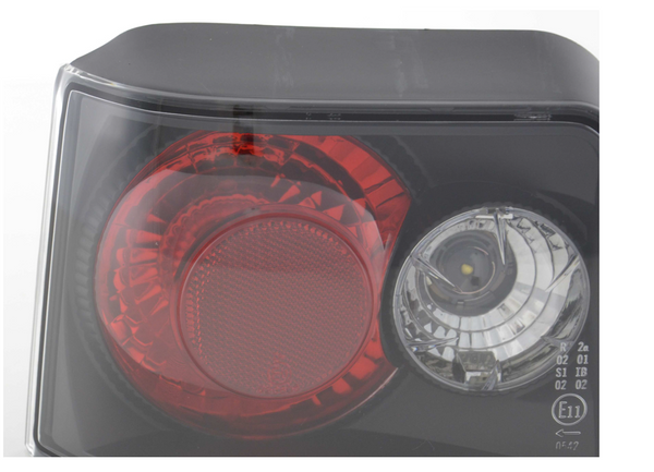 FK Pair Set Rear lights Peugeot 205 type 20 CD 90-95 black LHD