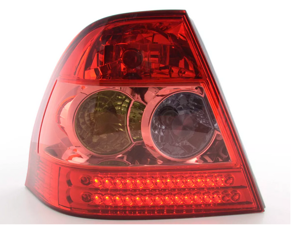 FK Set Rear Lights LED Toyota Corolla notchback E12 02-04 red LHD