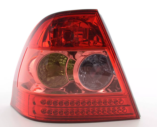 FK Set Rückleuchten LED Toyota Corolla Stufenheck E12 02-04 rot LHD