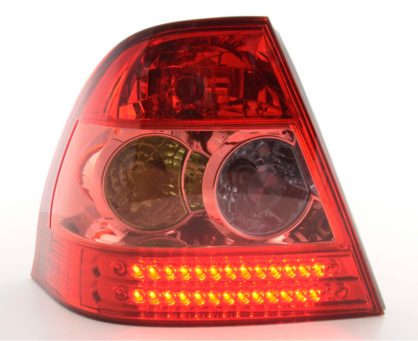 FK Set Rückleuchten LED Toyota Corolla Stufenheck E12 02-04 rot LHD