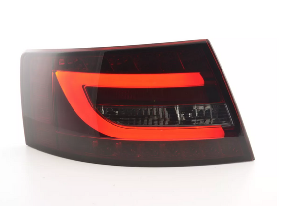 FK LED Lightbar DRL Rear Lights Audi A6 Saloon Black C6 4F 04-08 Lightbar LHD S6