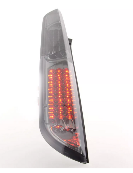 FK Automotive Pair LED Rear Lights Ford Focus 2 MK2 C307 BJ 5-dr 04-08 Black LHD