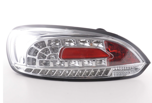 FK Pair LED REAR LIGHTS Lightbar DRL VW Scirocco 3 MK3 13 08+ Chrome LHD