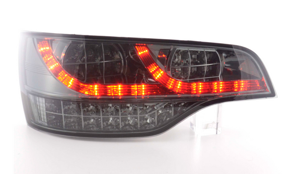 Set FK Audi Q7 4L 06+ schwarze LED-Lichtleiste DRL REAR TAIL BACK LIGHTS LHD