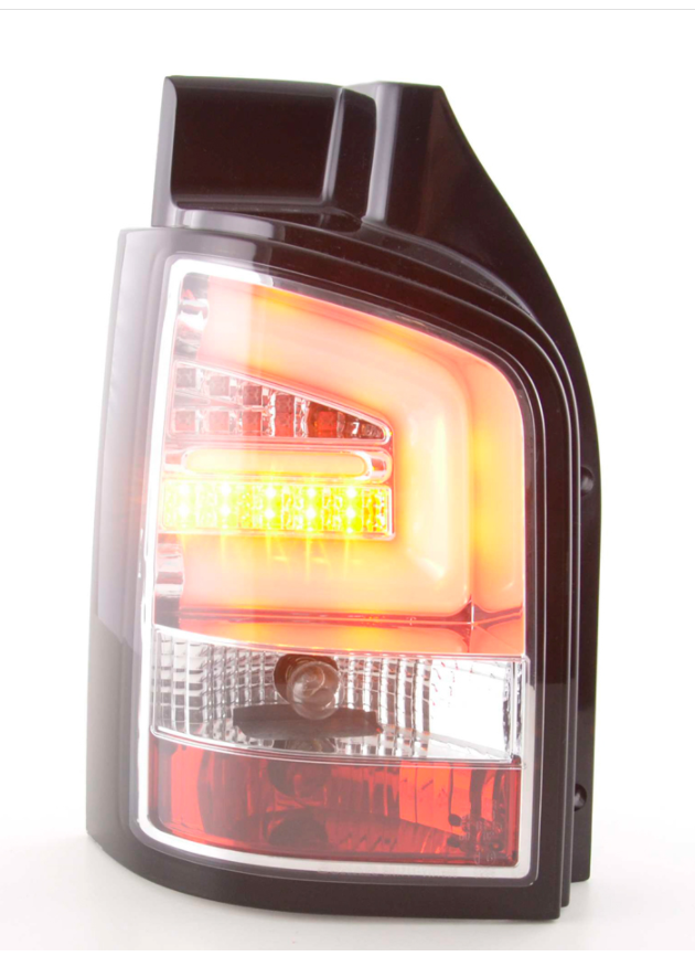 FK Paar LED-Rückleuchten Lichtleiste VW Transporter Van Camper Bus T5 2010+ LHD