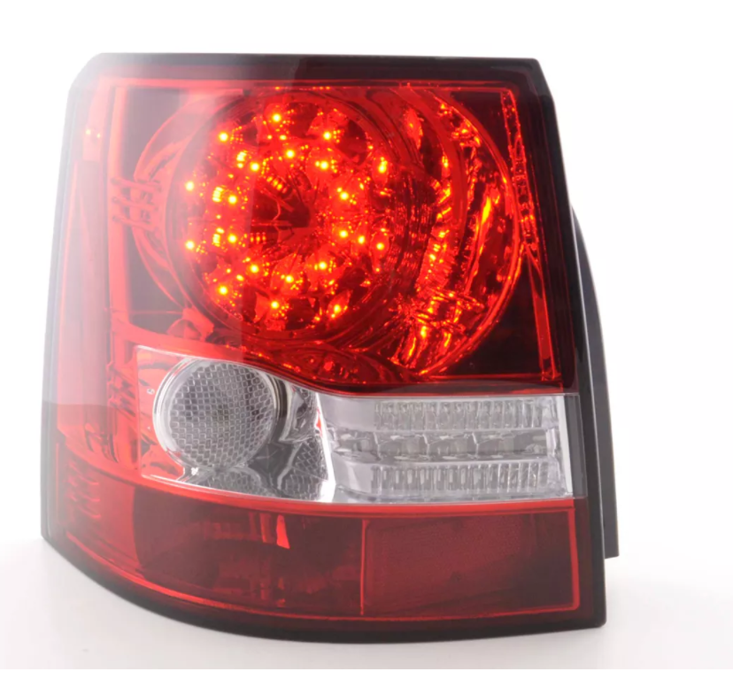 Set FK Land Rover Range Rover Sport 06-10 red clear LED REAR LIGHTS L320