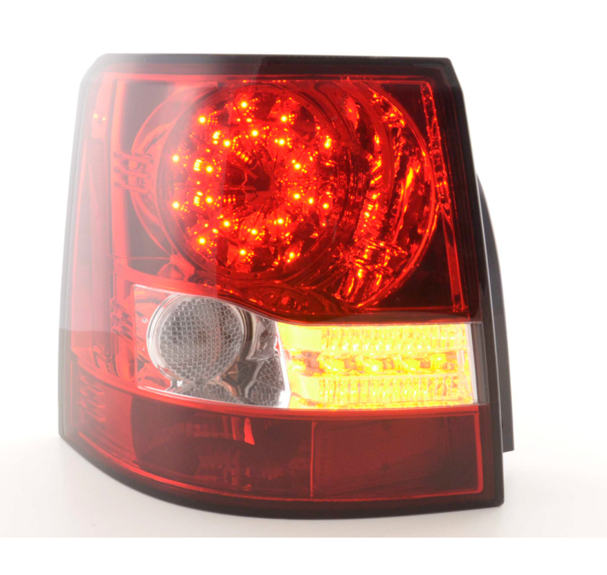 Set FK Land Rover Range Rover Sport 06-10 red clear LED REAR LIGHTS L320