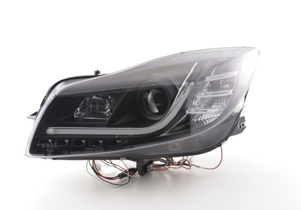 FK Opel Insignia 08–13 LED DRL Devil Eye Projektorscheinwerfer Plug &amp; Play LHD