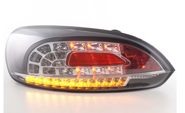 FK Pair LED REAR LIGHTS Lightbar DRL VW Scirocco 3 MK3 13 08- black