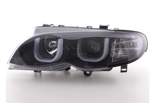 FK LED DRL Projector headlights BMW 3-Series E46 Saloon Touring 02-05 LHD M3