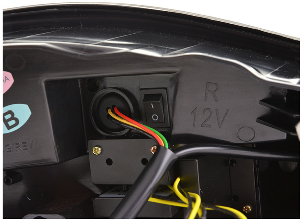 FK Paar LED-Rückleuchten Porsche Boxster 987 04-09 Chrom LHD GT3 animiert seq indic 