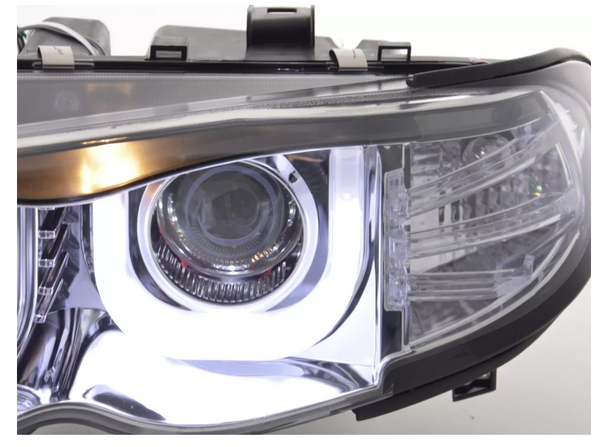 FK LED DRL Projector headlights BMW 3-Series E46 Saloon Touring 02-05 LHD M3