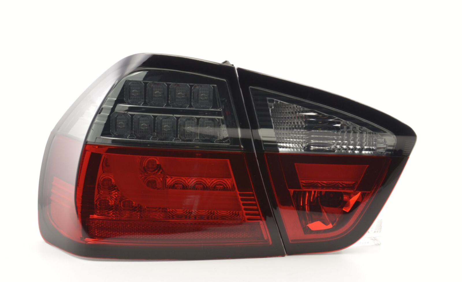 FK Pair LED REAR LIGHTS BMW E90 E91 3 SERIES 05-08 black / red LHD 320 330 335